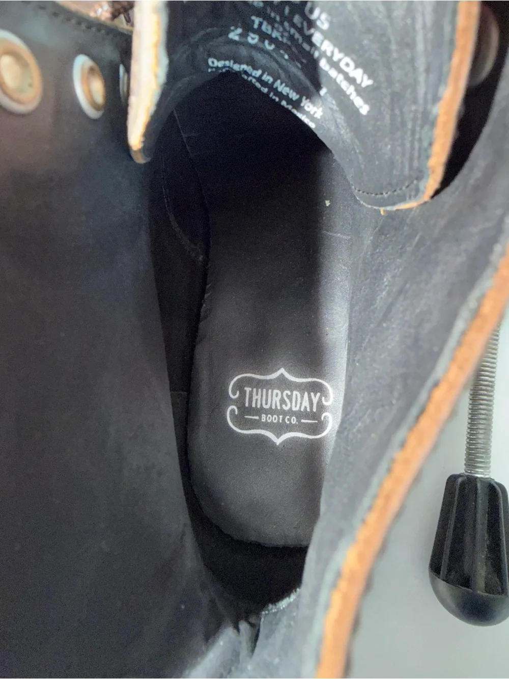 Men’s Thursday Boot Co President Size 9 US Tobacco Brown Leather Boots
